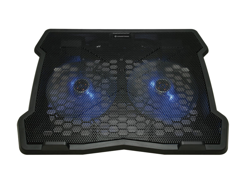 Conceptronic THANA06B køling til laptop 39,6 cm (15.6") Sort