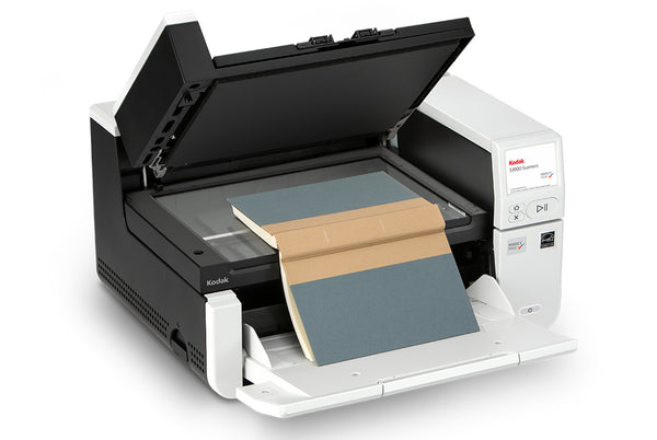 Kodak S3060F Flatbed & ADF scanner 600 x 600 dpi A3 Sort, Hvid