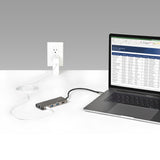 StarTech.com DKT31CHPDL dockingstation Ledningsført USB 3.2 Gen 2 (3.1 Gen 2) Type-C Sort, Grå