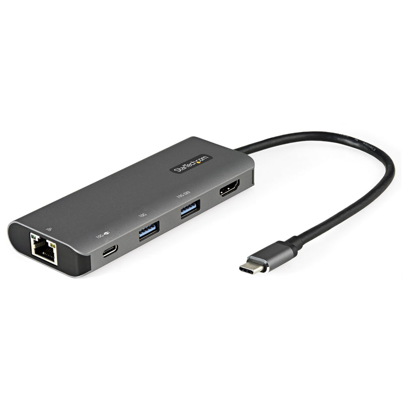 StarTech.com DKT31CHPDL dockingstation Ledningsført USB 3.2 Gen 2 (3.1 Gen 2) Type-C Sort, Grå