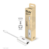 CLUB3D CAC-1519 kabel kønsskifter USB-C RJ-45 Hvid