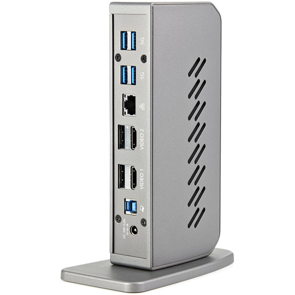 StarTech.com DK30A2DHUUE dockingstation Ledningsført USB 3.2 Gen 1 (3.1 Gen 1) Type-B Sort, Grå