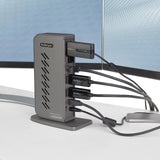 StarTech.com DK30A2DHUUE dockingstation Ledningsført USB 3.2 Gen 1 (3.1 Gen 1) Type-B Sort, Grå