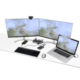 StarTech.com DK30A2DHUUE dockingstation Ledningsført USB 3.2 Gen 1 (3.1 Gen 1) Type-B Sort, Grå