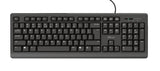 Trust Primo tastatur Medicinsk USB Nordisk Sort