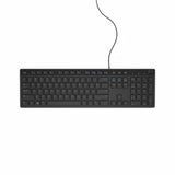 DELL KB216 tastatur Hjem USB QWERTZ Tysk Sort