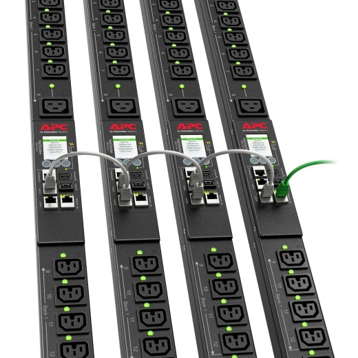 APC NetShelter 9000 strømforsyningsenhed (PDU) 24 AC stikkontakt(er) 0U Sort
