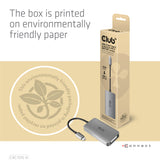 CLUB3D CAC-1510-A videokabel adapter 0,25 m USB Type-C DVI-D Grå