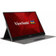 Viewsonic TD1655 computerskærm 39,6 cm (15.6") 1920 x 1080 pixel Fuld HD LED Berøringsskærm Multibruger Sort, Sølv