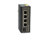LevelOne IGP-0501 netværksswitch Gigabit Ethernet (10/100/1000) Strøm over Ethernet (PoE) Sort
