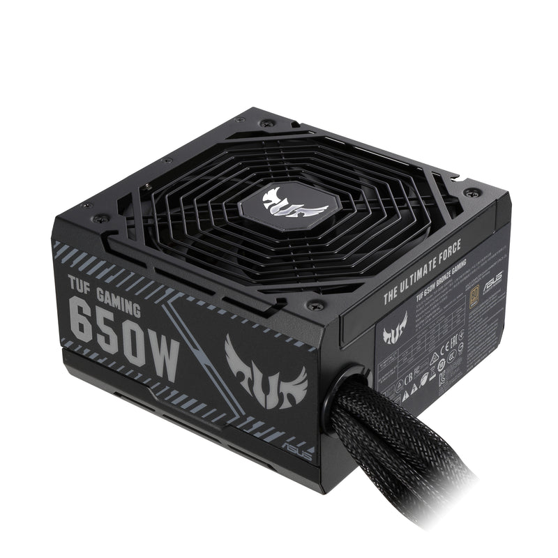 ASUS TUF-GAMING-650B enhed til strømforsyning 650 W 20+4 pin ATX ATX Sort