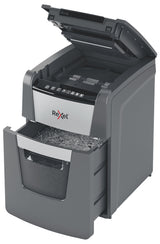 Rexel Optimum AutoFeed+ 100X papirmakulator 55 dB 22 cm Sort, Grå