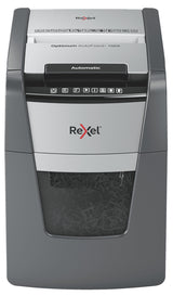 Rexel Optimum AutoFeed+ 100X papirmakulator 55 dB 22 cm Sort, Grå