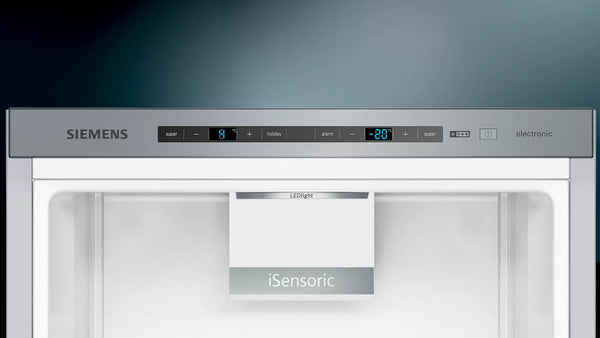 Siemens KG49EAICA køle-/fryseskab Fritstående 419 L Rustfrit stål