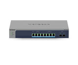 NETGEAR MS510TXUP netværksswitch Administreret L2/L3/L4 10G Ethernet (100/1000/10000) Strøm over Ethernet (PoE) Grå, Blå