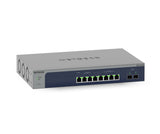 NETGEAR MS510TXM netværksswitch Administreret L2/L3/L4 10G Ethernet (100/1000/10000) Grå, Blå