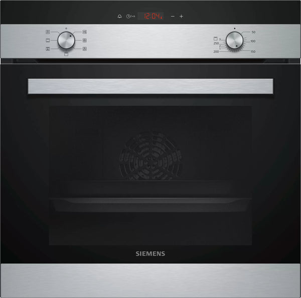 Siemens iQ100 HB113FBS1 ovn 66 L Sort, Rustfrit stål