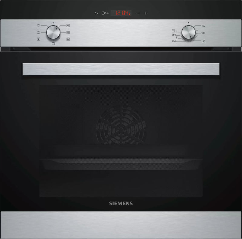 Siemens iQ100 HB113FBS1 ovn 66 L Sort, Rustfrit stål