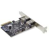 StarTech.com PEXUSB312A3 interface-kort/adapter Intern USB 3.2 Gen 2 (3.1 Gen 2)