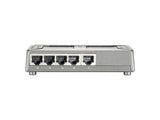 LevelOne FSW-0508TX netværksswitch Ikke administreret Fast Ethernet (10/100) Sort, Grå