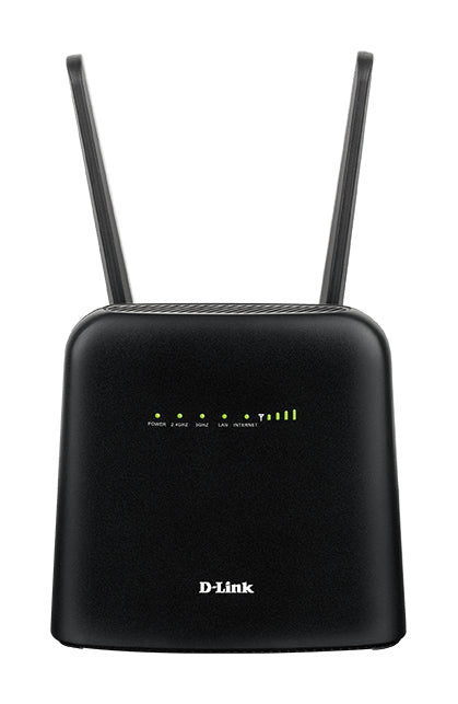 D-Link DWR-960 trådløs router Gigabit Ethernet Dual-band (2,4 GHz / 5 GHz) 4G Sort