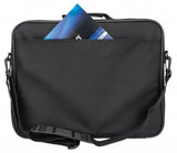 Manhattan 439947 taske og etui til laptop 39,6 cm (15.6") Brevtaske Sort