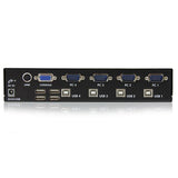 StarTech.com SV431USB KVM Switch Stativ-montering Sort