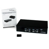 StarTech.com SV431USB KVM Switch Stativ-montering Sort