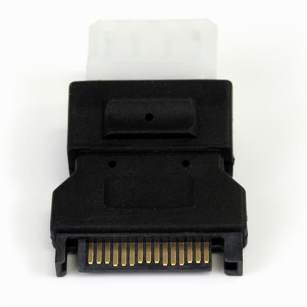 StarTech.com LP4SATAFM kabel kønsskifter SATA (15-pin) LP4 (4-pin) Sort