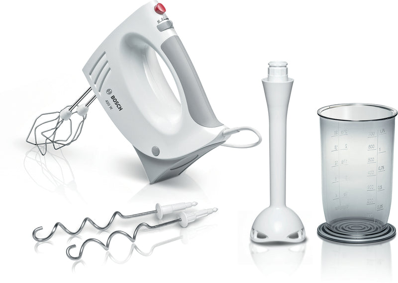 Bosch MFQ3540 røremaskine og mikser Håndmixer 450 W Grå, Hvid