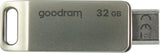 Goodram ODA3 USB-nøgle 32 GB USB Type-A / USB Type-C 3.2 Gen 1 (3.1 Gen 1) Sølv