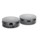 DELL DA310 Ledningsført USB 3.2 Gen 2 (3.1 Gen 2) Type-C Sølv