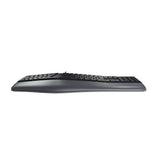 CHERRY KC 4500 ERGO tastatur Universel USB QWERTY US engelsk Sort