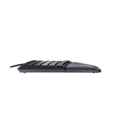 CHERRY KC 4500 ERGO tastatur Universel USB QWERTY US engelsk Sort