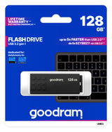 Goodram UME3 USB-nøgle 128 GB USB Type-A 3.2 Gen 1 (3.1 Gen 1) Sort