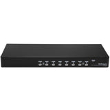 StarTech.com SV831DUSBUK KVM Switch Stativ-montering Sort