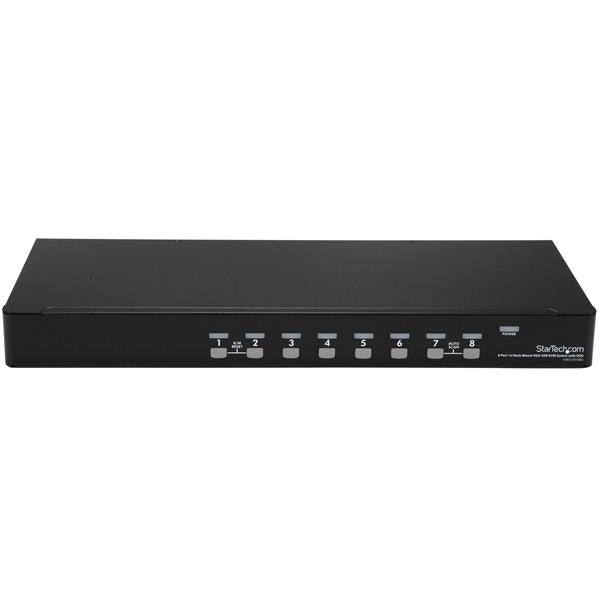 StarTech.com SV831DUSBUK KVM Switch Stativ-montering Sort