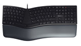CHERRY KC 4500 ERGO tastatur Universel USB QWERTY UK engelsk Sort