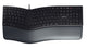 CHERRY KC 4500 ERGO tastatur Universel USB QWERTY UK engelsk Sort