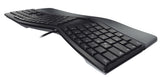 CHERRY KC 4500 ERGO tastatur Universel USB QWERTY UK engelsk Sort