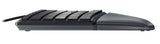 CHERRY KC 4500 ERGO tastatur Universel USB QWERTY UK engelsk Sort