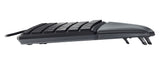 CHERRY KC 4500 ERGO tastatur Universel USB QWERTY UK engelsk Sort
