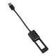 Targus ACC110401GLX USB-kabel 0,1 m USB A USB C Sort