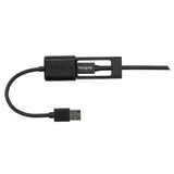 Targus ACC110401GLX USB-kabel 0,1 m USB A USB C Sort