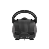 GENESIS Seaborg 400 Sort, Sølv USB Rat + Pedaler Nintendo Switch, PC, PlayStation 4, Playstation 3, Xbox 360, Xbox One, Xbox One S, Xbox One X