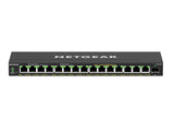 NETGEAR GS316EP-100PES netværksswitch Administreret Gigabit Ethernet (10/100/1000) Strøm over Ethernet (PoE) Sort