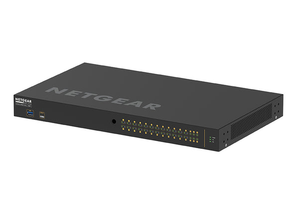 NETGEAR GSM4230P-100EUS netværksswitch Administreret L2/L3 Gigabit Ethernet (10/100/1000) Strøm over Ethernet (PoE) 1U Sort