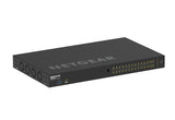 NETGEAR GSM4230P-100EUS netværksswitch Administreret L2/L3 Gigabit Ethernet (10/100/1000) Strøm over Ethernet (PoE) 1U Sort