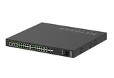 NETGEAR GSM4230P-100EUS netværksswitch Administreret L2/L3 Gigabit Ethernet (10/100/1000) Strøm over Ethernet (PoE) 1U Sort
