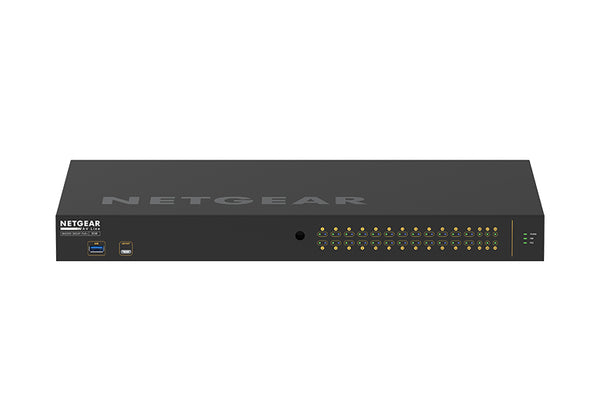 NETGEAR GSM4230P-100EUS netværksswitch Administreret L2/L3 Gigabit Ethernet (10/100/1000) Strøm over Ethernet (PoE) 1U Sort
